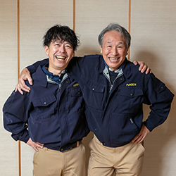 社長の人柄に惹かれ、加盟を決意。