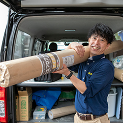 自分の手でキレイにしていく達成感。