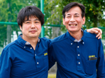 休日は友人とテニスをしてリフレッシュ！