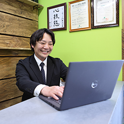 先輩レポート写真