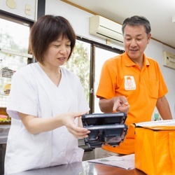 先輩レポート写真
