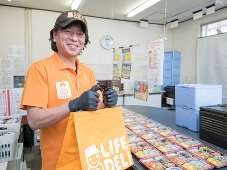 高齢者配食サービス ライフデリ／株式会社グランフーズのオーナーレポート・開業事例