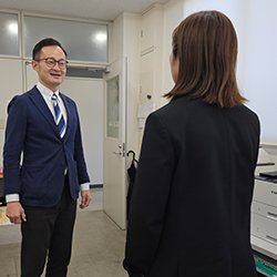 先輩レポート写真