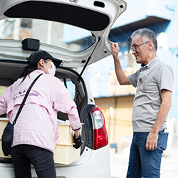 引き継ぎから5年で配食数が10倍に！