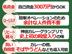 「何度でも食べたくなる」リピート客殺到!省スペース&簡単オペレーションで安定経営