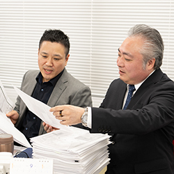 偶然の出会いが初契約に!