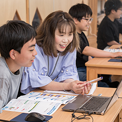 年齢も学校も異なる友達と出会える、
