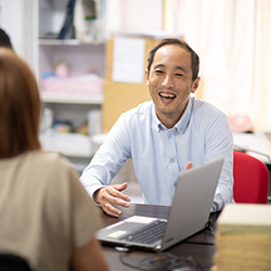 社会貢献性の高い事業に興味。