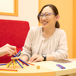 生徒と信頼関係を築ける「輪コミ」の時間。