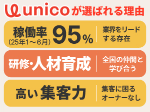 稼働率95％の実現は、人材採用力と育成力による高い集客力から。※詳細は面談にて※