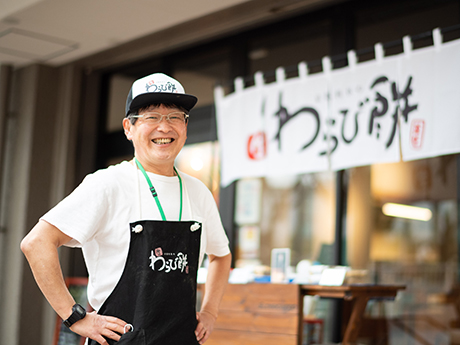 京都利休の生わらび餅／ストラク株式会社のオーナーレポート・開業事例