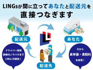 高単価・高利率が実現できるノウハウを提供。稼げる"軽運送事業者"になれるモデルです