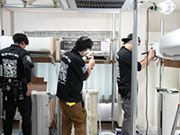 充実した研修施設で、スキル、経験に合わせた研修を実施。