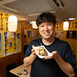 北千住の街に溶け込む店を作りたい―