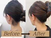 1回の施術で見違えるほどキレイになる「うなじ矯正」。契約率もとても高いです。