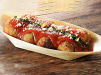 冷めてもふわふわ食感を実現!差別化されたたこ焼きだからリピーターも多数!