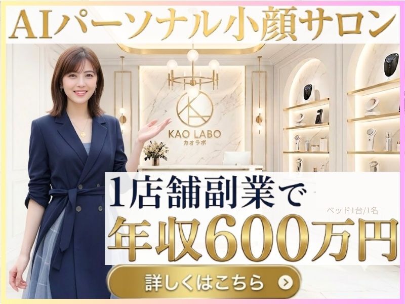眠れる小顔矯正×韓国肌管理専門店 KAOLABO（カオラボ）／株式会社NIコンサルティングのフランチャイズ・独立開業