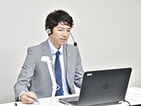 対面授業と同様のクオリティを担保する講師とシステムを提供。