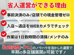 リアル店舗の需要拡大中!未開拓市場へ早期参入し、早期の投資回収を狙いませんか?