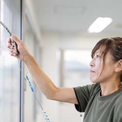 仕上がりを見て絶叫した園長先生。