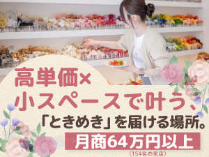 髪飾りビュッフェf flower／株式会社FLATPLUS