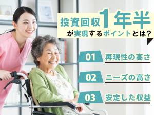 「投資回収1年半を目指せるノウハウ」をお伝えしています。