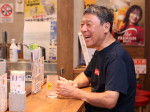 休日は趣味のゴルフや温泉が癒しの時間。