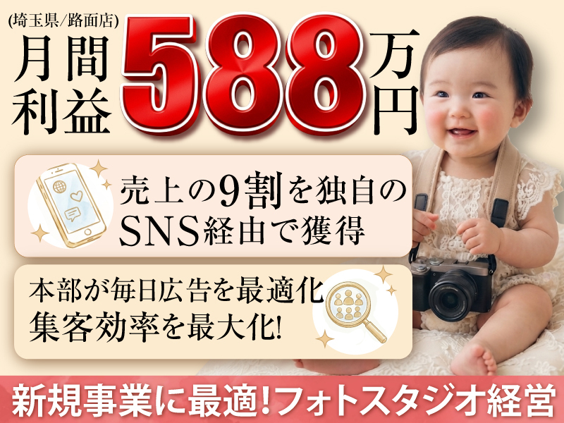 スタジオコフレ／株式会社キャラットのフランチャイズ・独立開業
